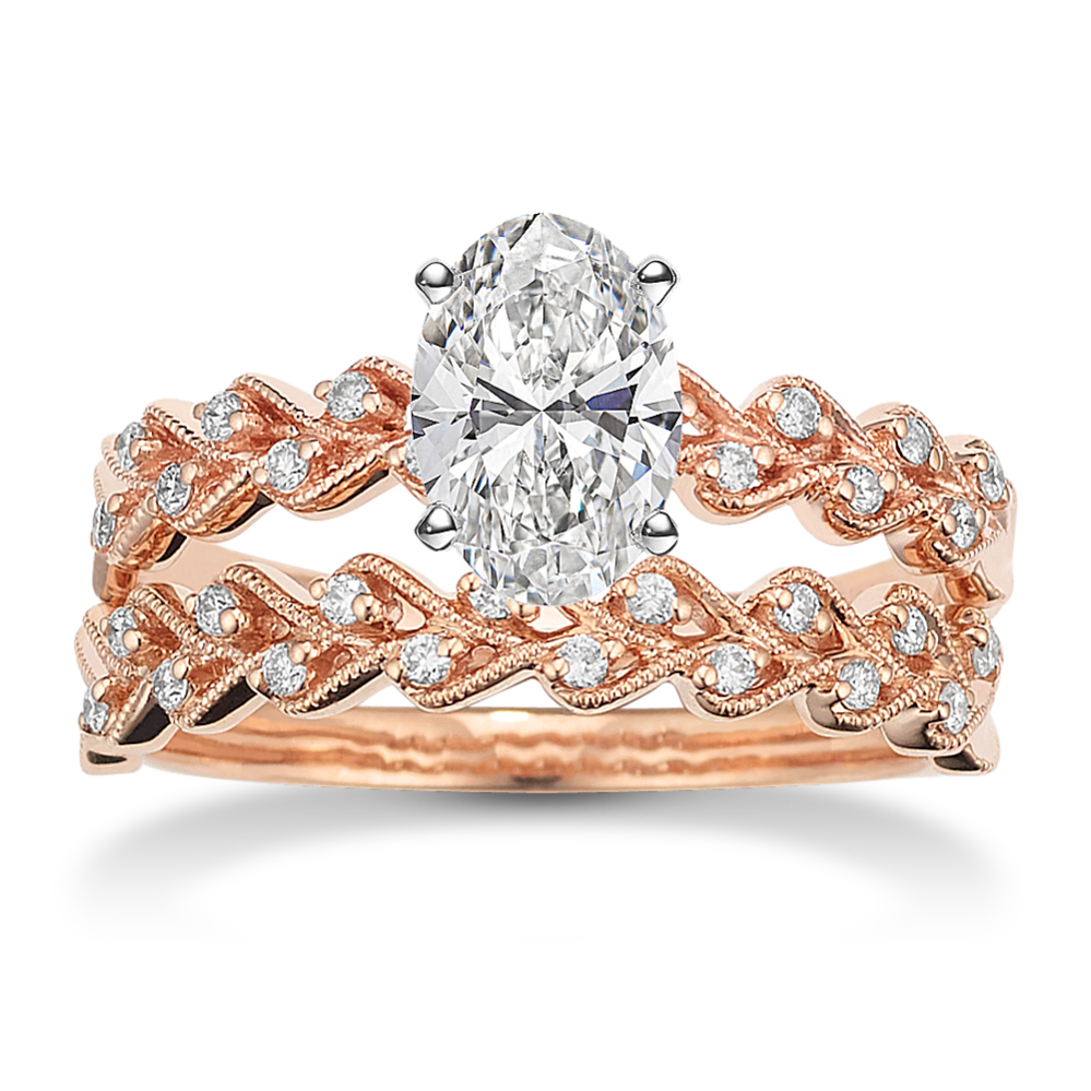 String-Of-Hearts Wedding Set