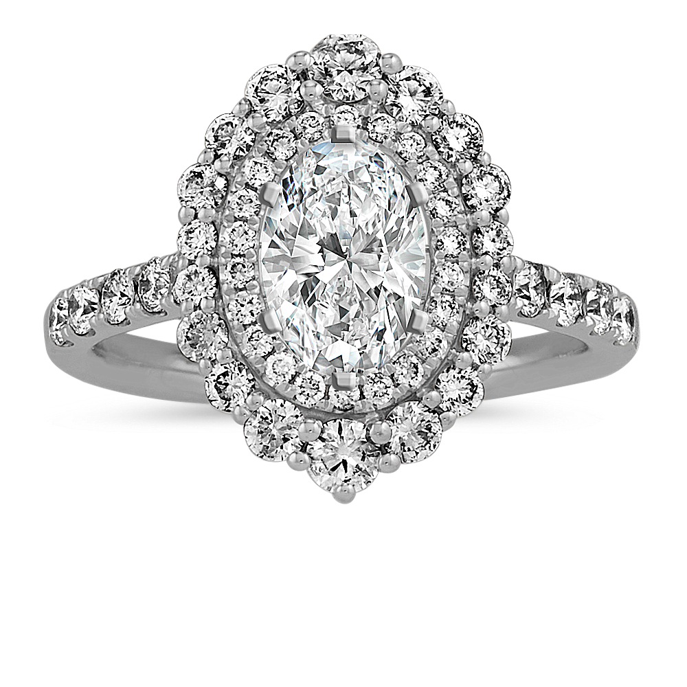 Lourdes Solitaire Vintage Engagement Ring