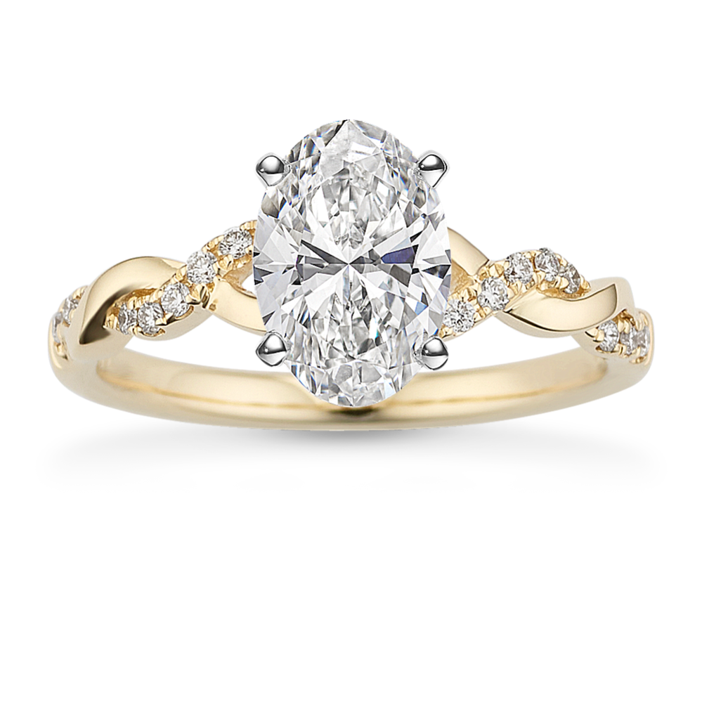 Willow Infinity Engagement Ring