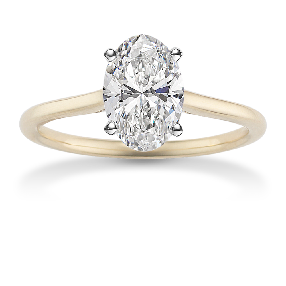 Audra Engagement Ring (Lab-Grown Diamond Accents)