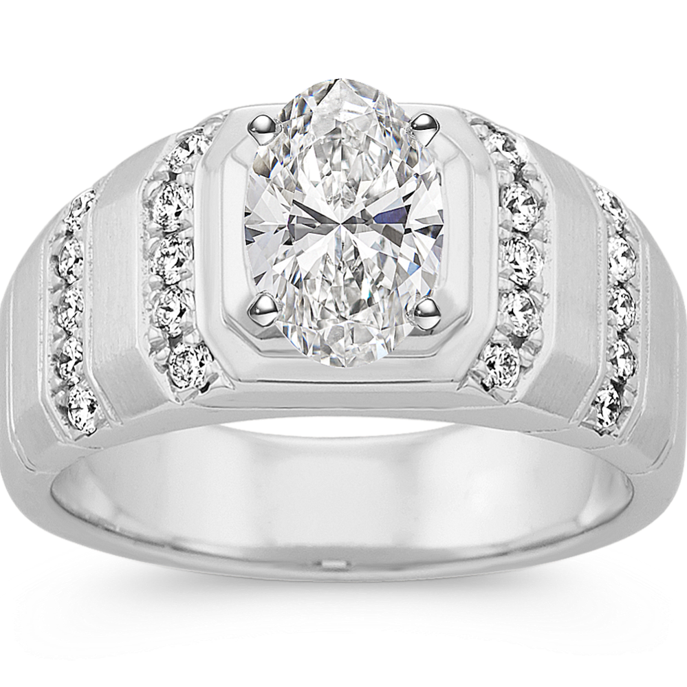 Maestro Diamond Mens Engagement Ring (5mm)