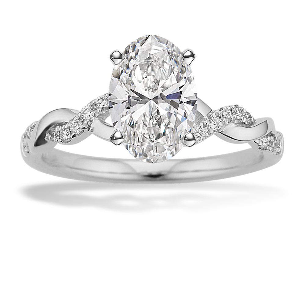 Willow Infinity Engagement Ring