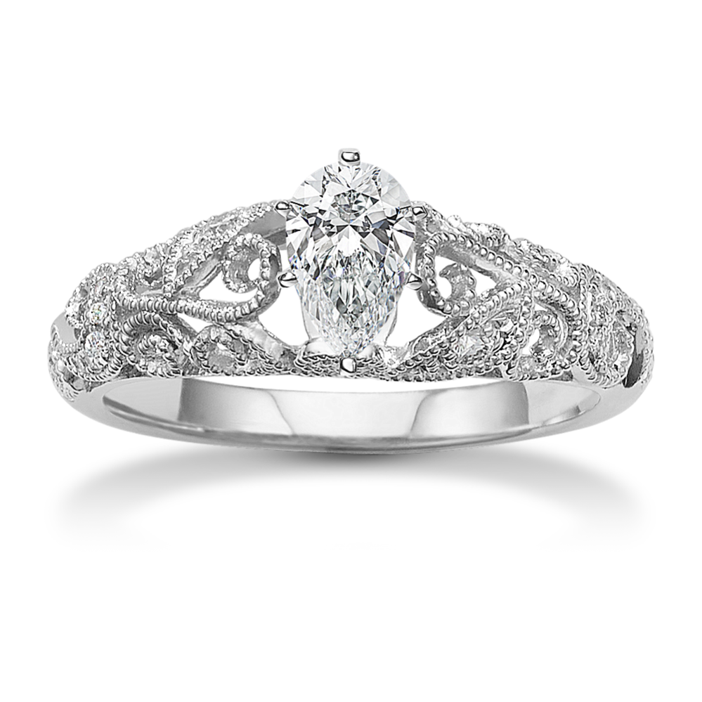 Cosette Engagement Ring in Platinum