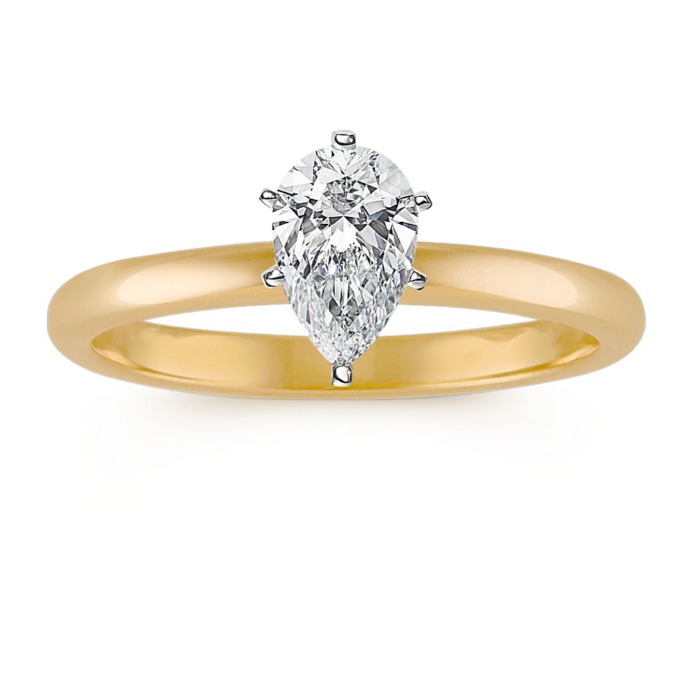 Paragon Solitaire Engagement Ring in Yellow Gold