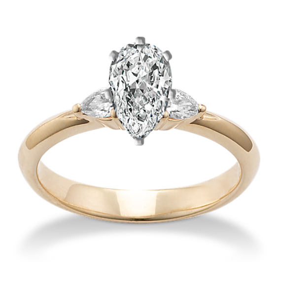 Miriam Three-Stone Engagement Ring