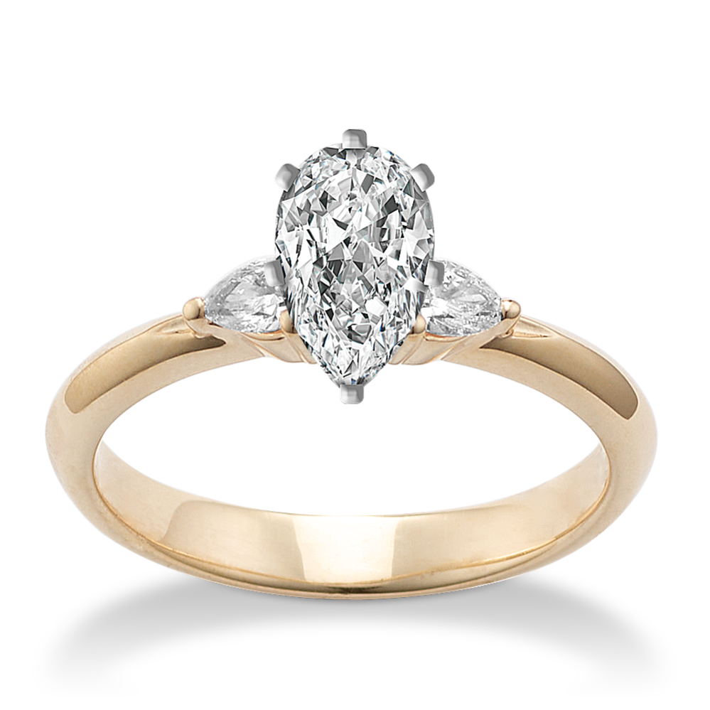 Miriam Three-Stone Engagement Ring