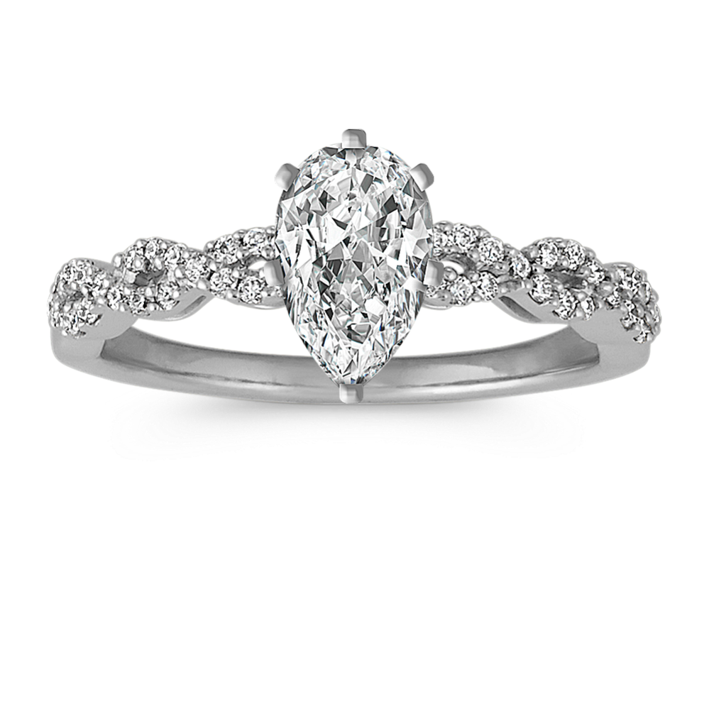 Kensington Infinity Engagement Ring