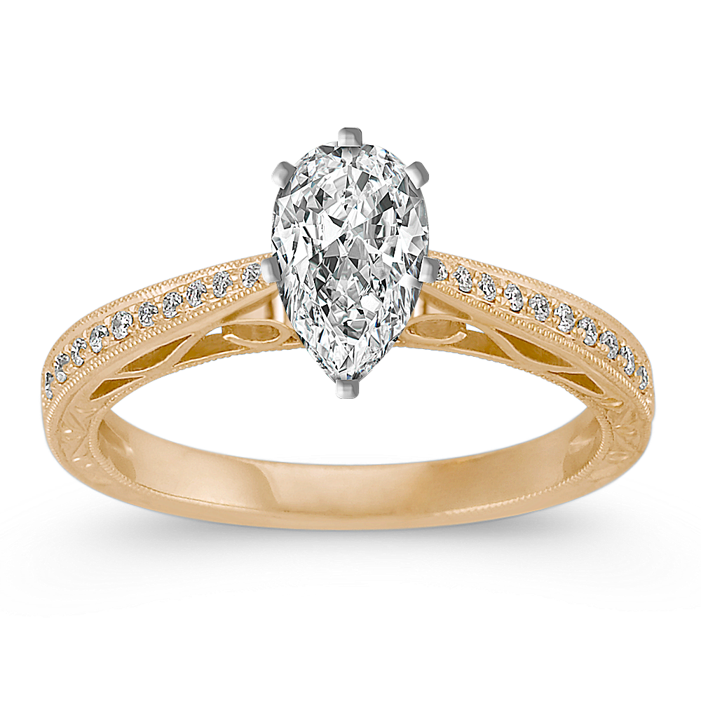 Verona Cathedral Engagement Ring