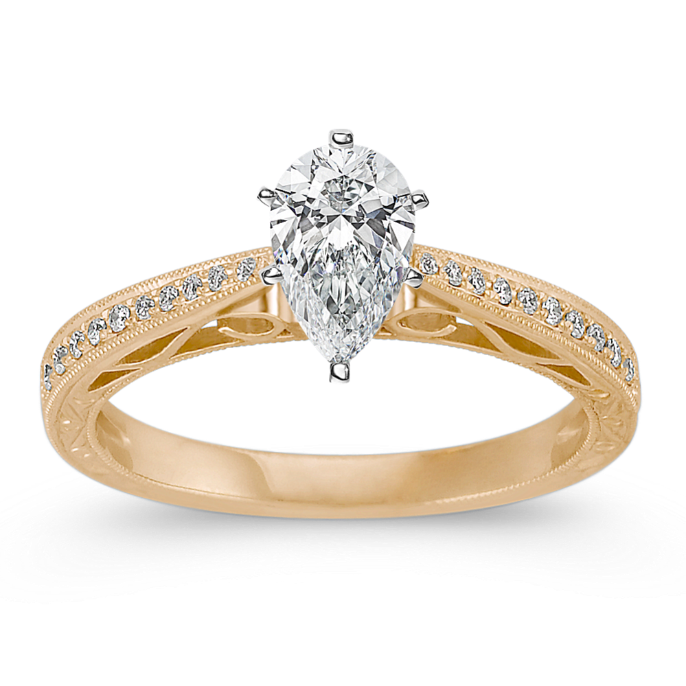 Verona Cathedral Engagement Ring