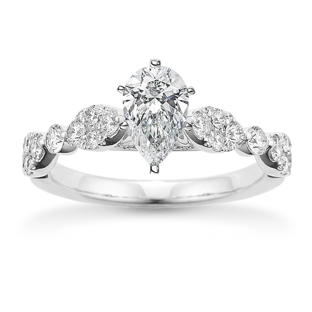 Alia Cathedral Engagement Ring