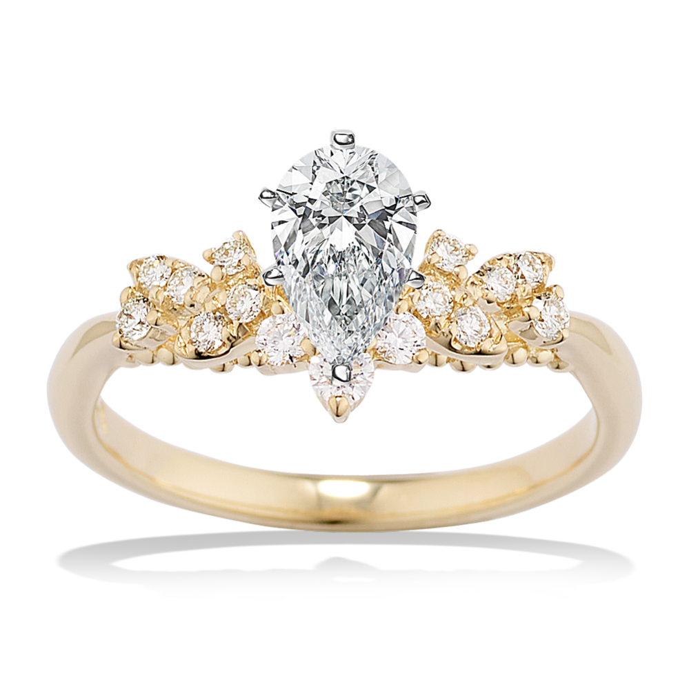 Palmira Contour Engagement Ring