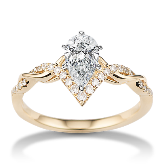 Nathara Contour Engagement Ring