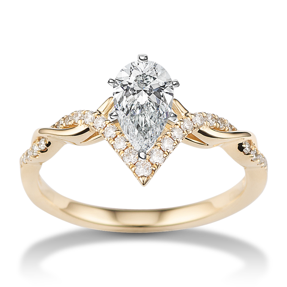 Nathara Contour Engagement Ring