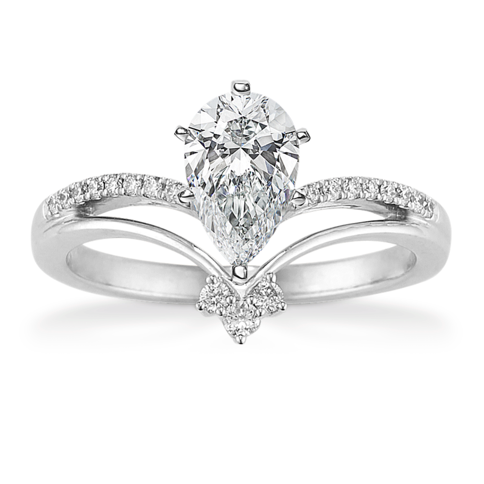 Duet Contour Engagement Ring