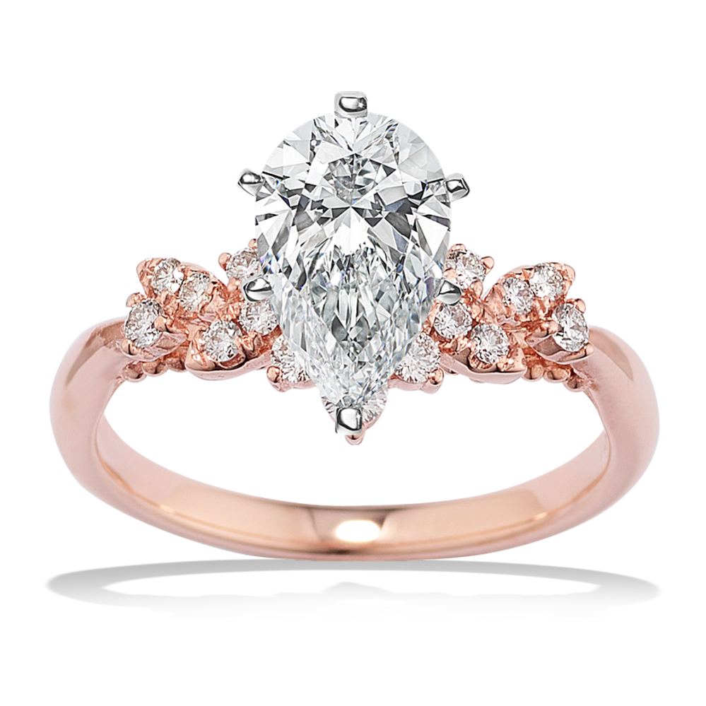 Palmira Contour Engagement Ring