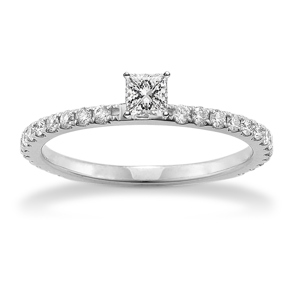 Darcy Pave Engagement Ring