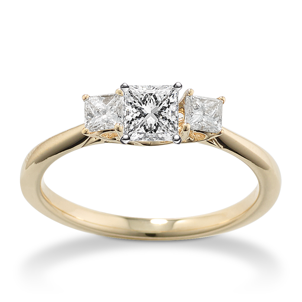 Linz Engagement Ring (0.15 tcw Diamond Accents)