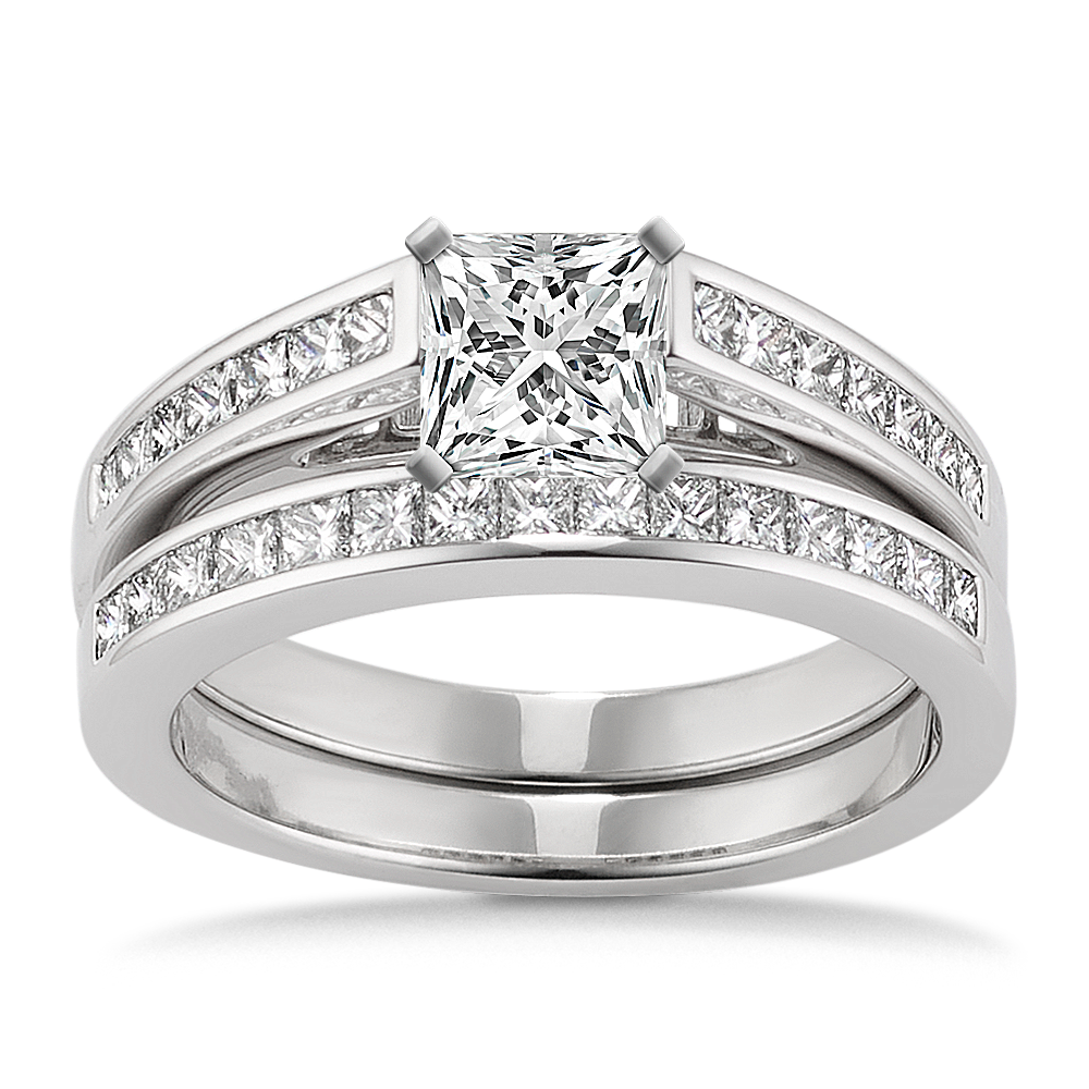 Shane co princess store cut engagement rings