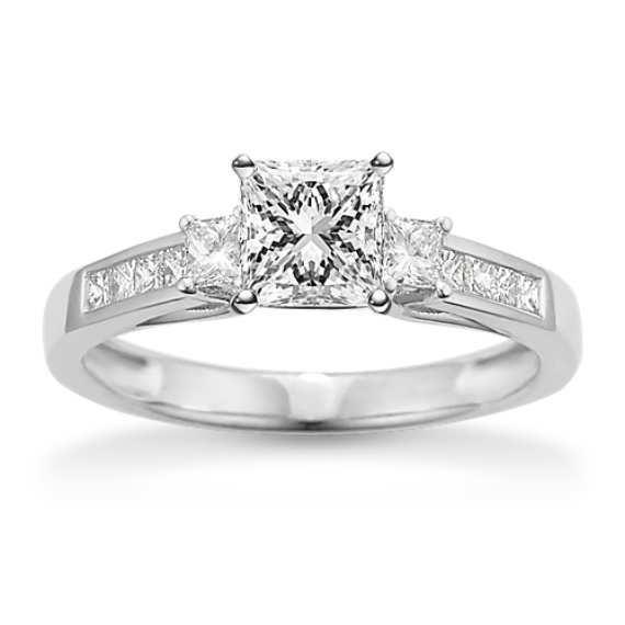 Winslet Three-Stone Engagement Ring