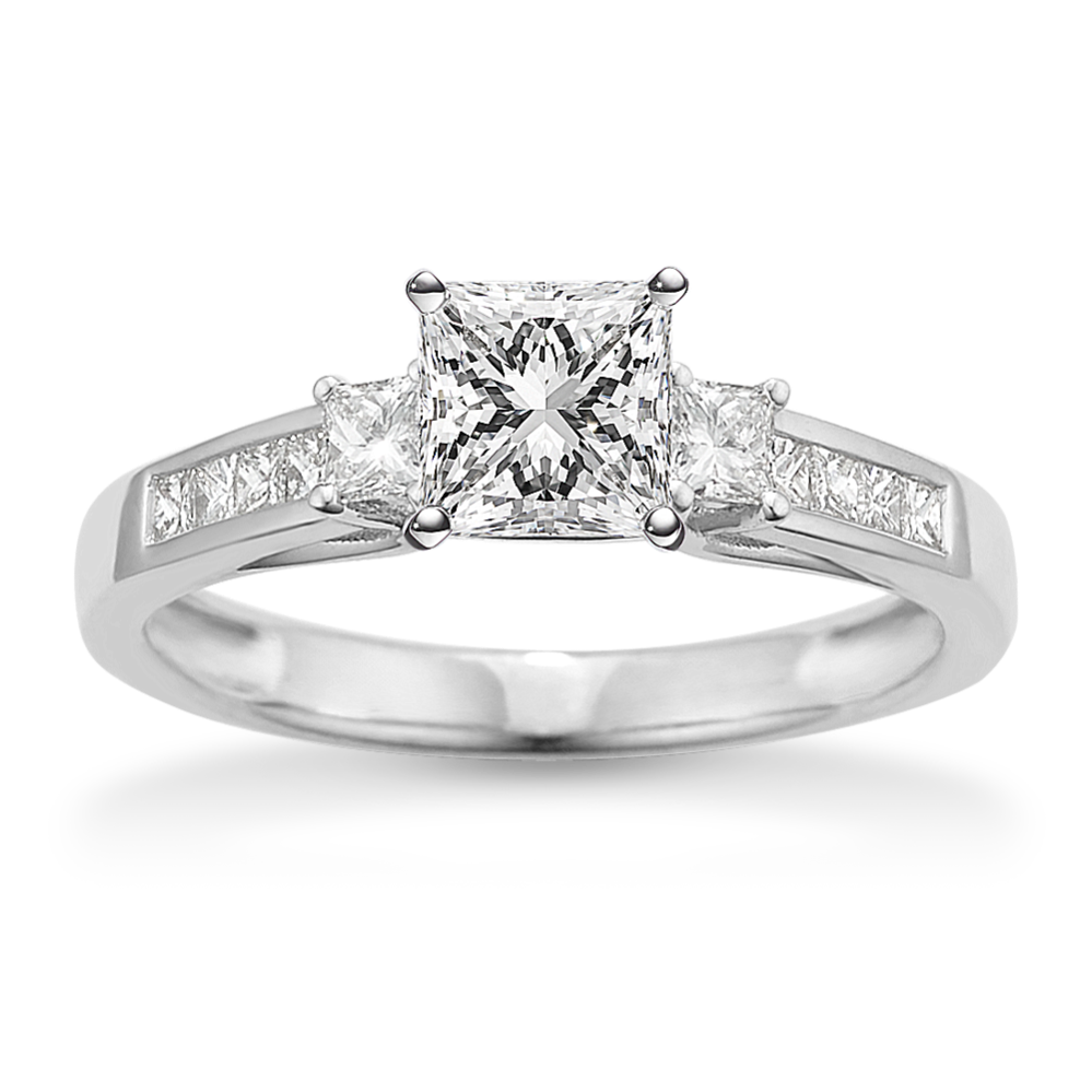 Winslet Three-Stone Engagement Ring