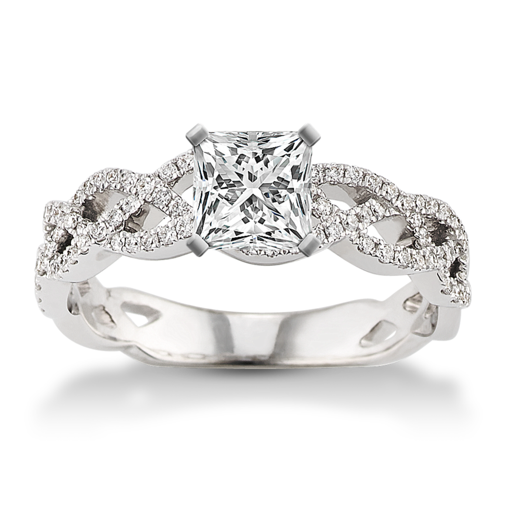 Lyon Infinity Engagement Ring