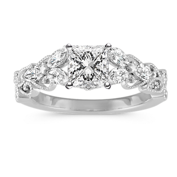 Diamond Vintage Engagement Ring