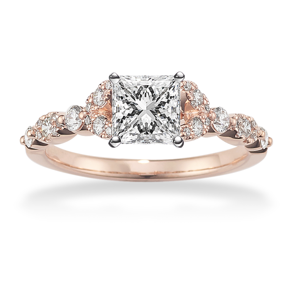 Votive Cathedral Engagement Ring