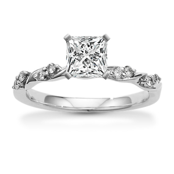 Infinite Love Diamond Engagement Ring in Platinum