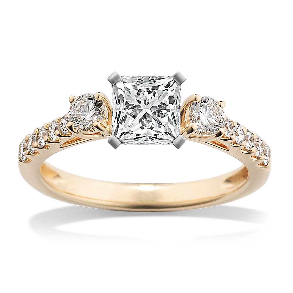 Fairy Tale Wedding Ring Set 
