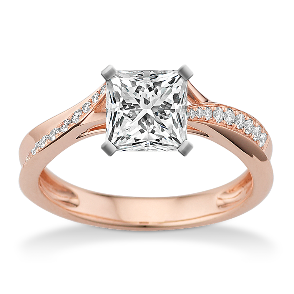 Cadence Cathedral Engagement Ring Shane Co
