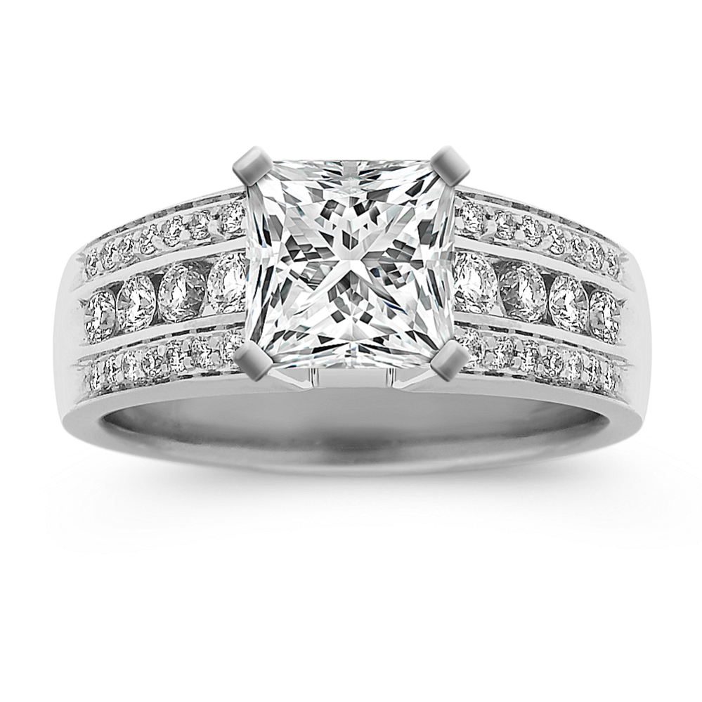 1.63 carat shop diamond ring