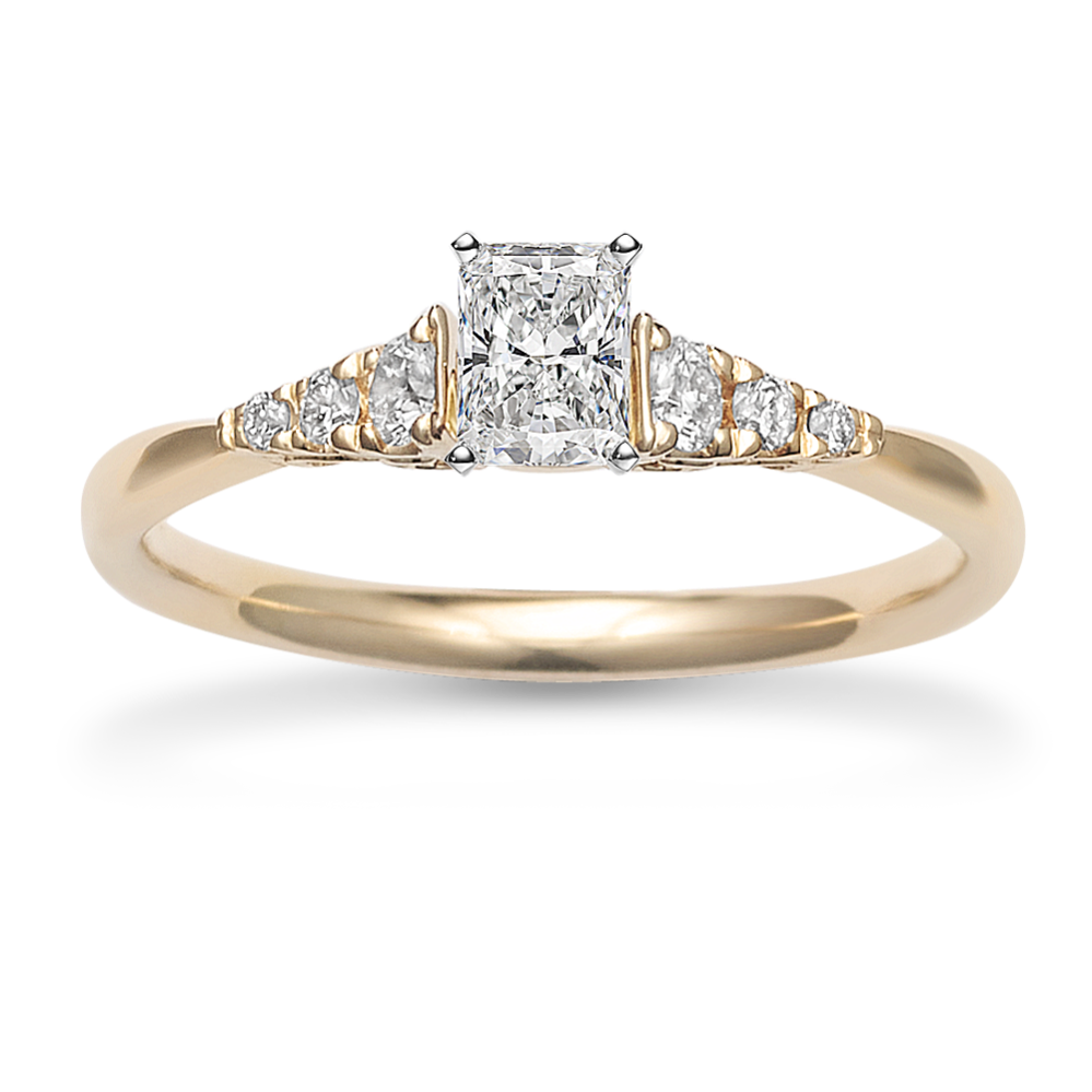 Lucette Cathedral Engagement Ring