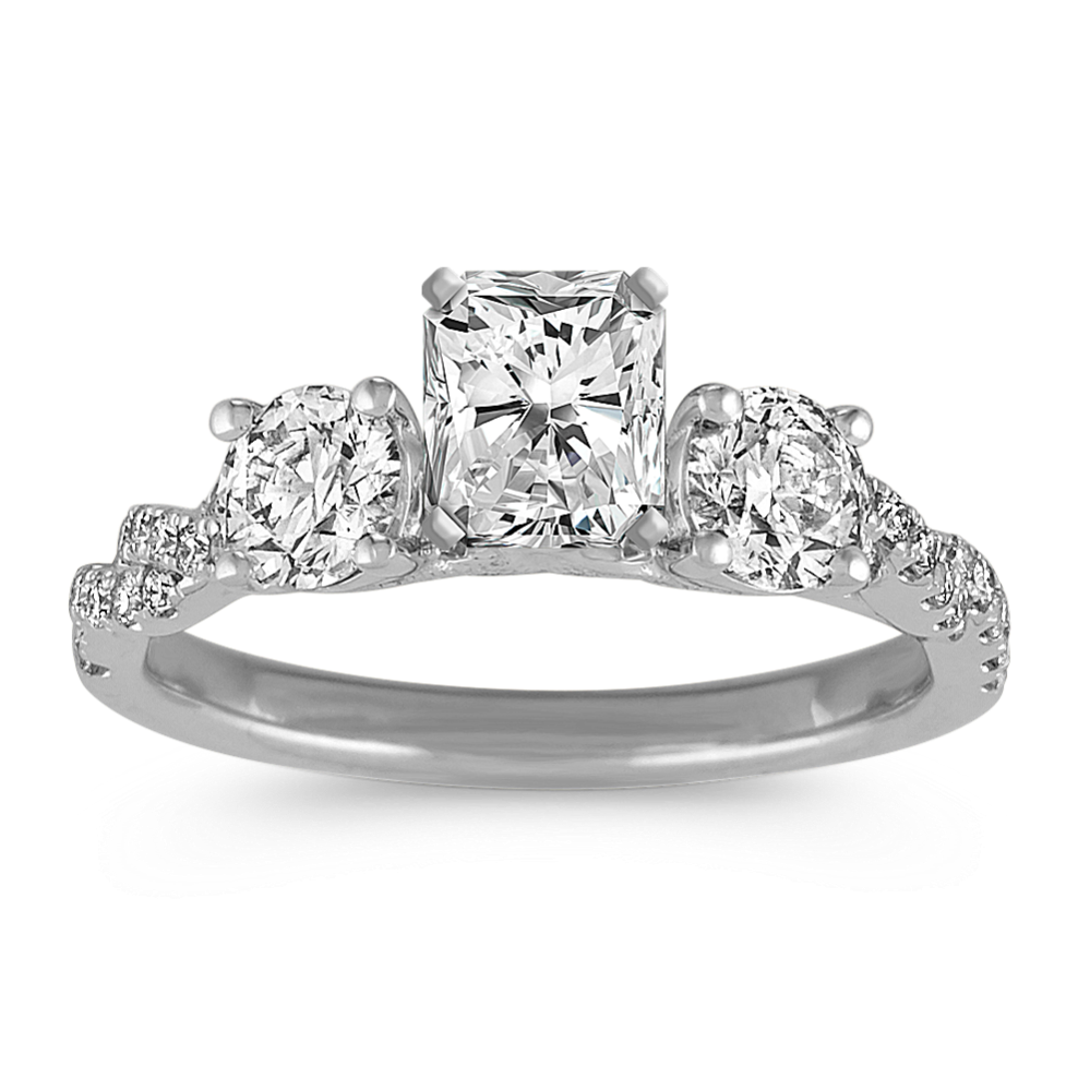 Shane co shop three stone ring
