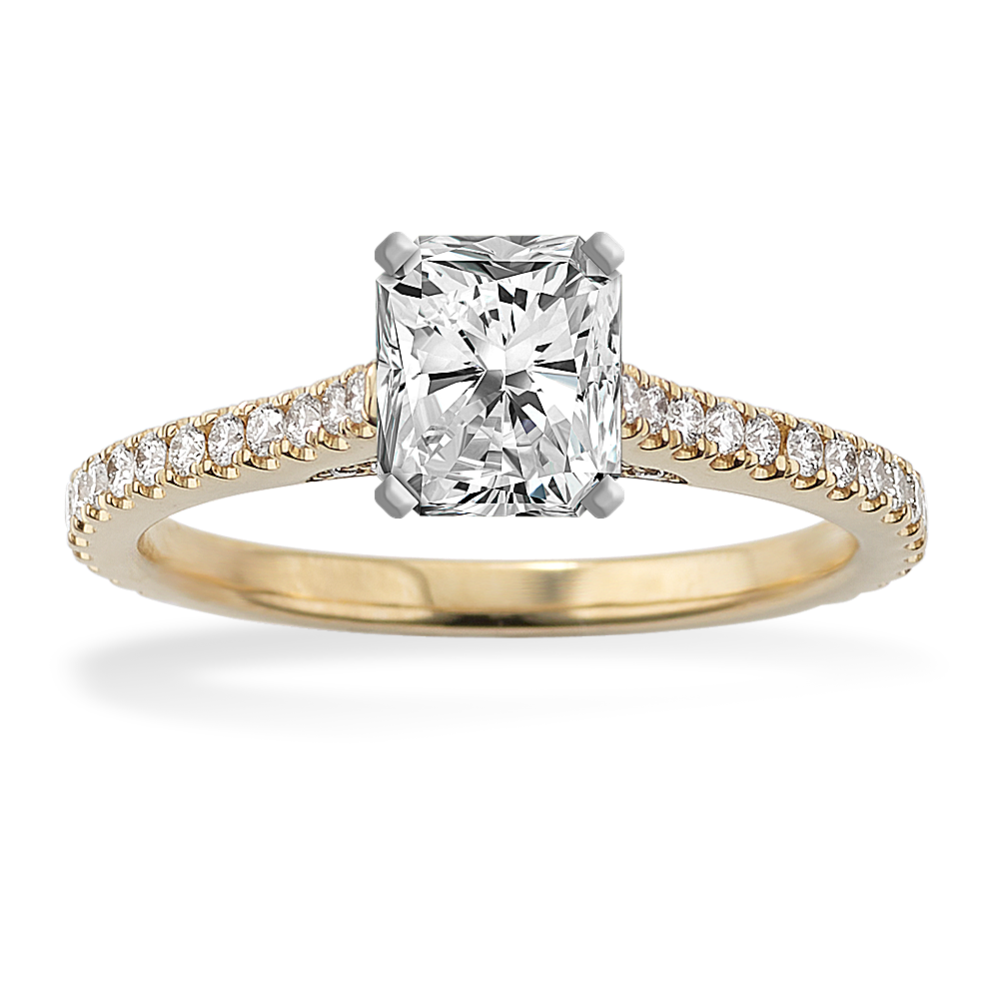 Shane co princess top cut engagement rings