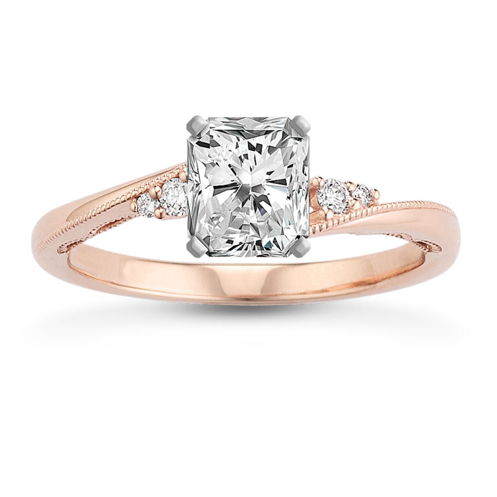Plume Engagement Ring
