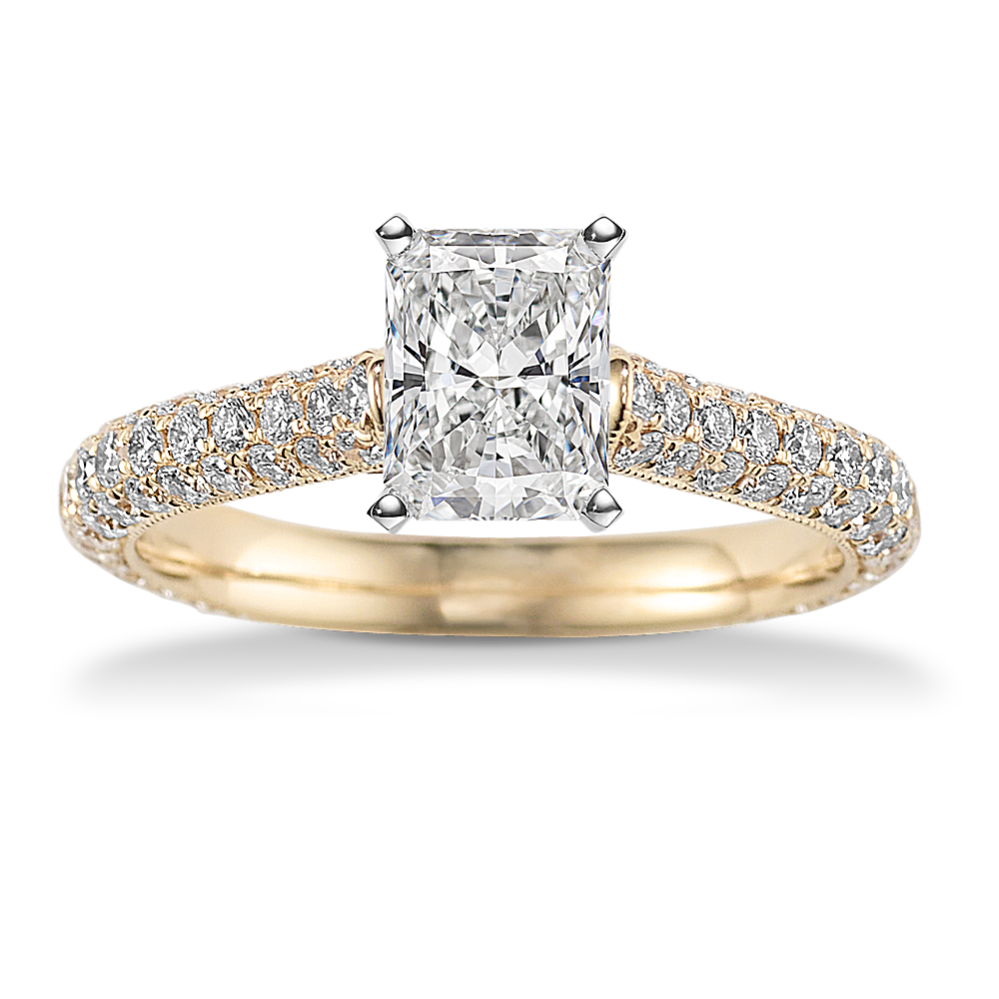 Marjorie Cathedral Engagement Ring