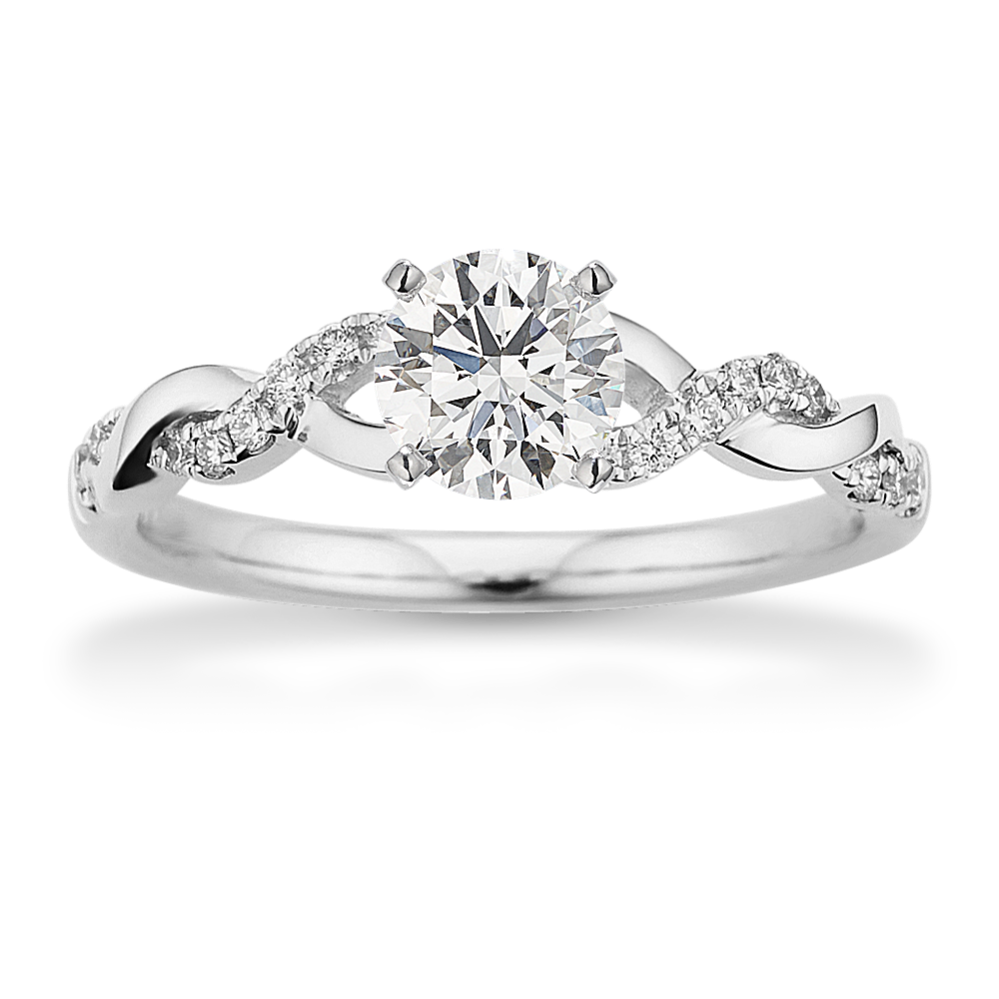 Willow Infinity Engagement Ring