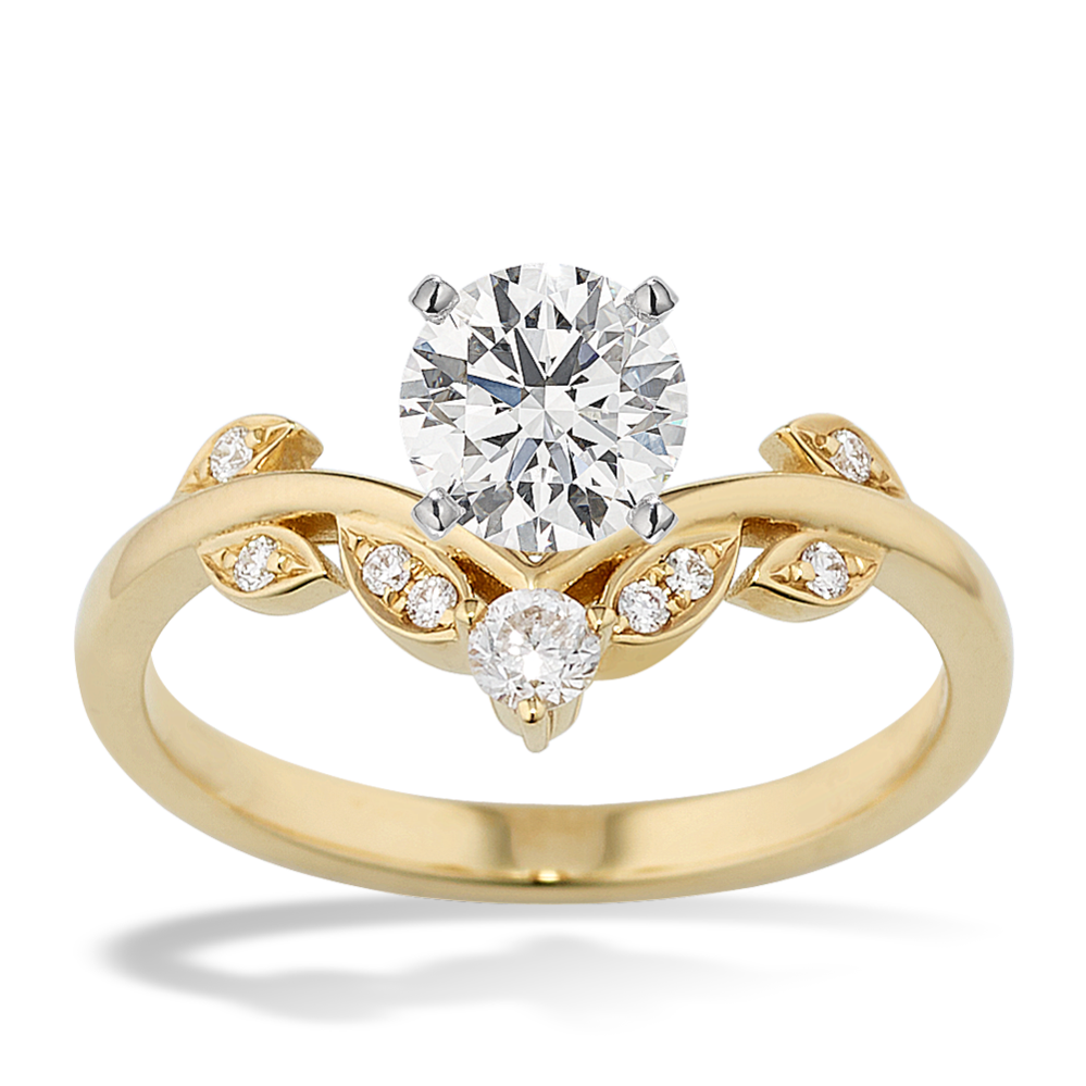 Acacia Contour Engagement Ring