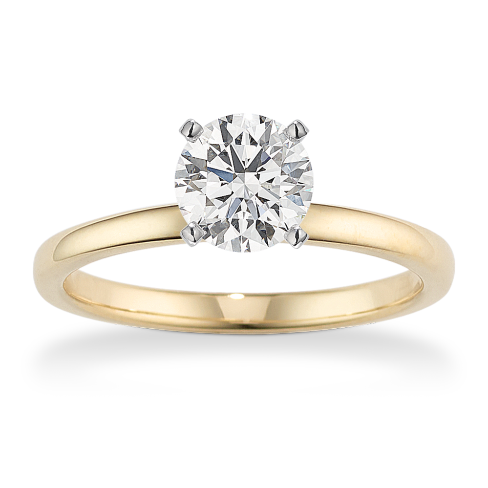 Timeless Solitaire Engagement Ring