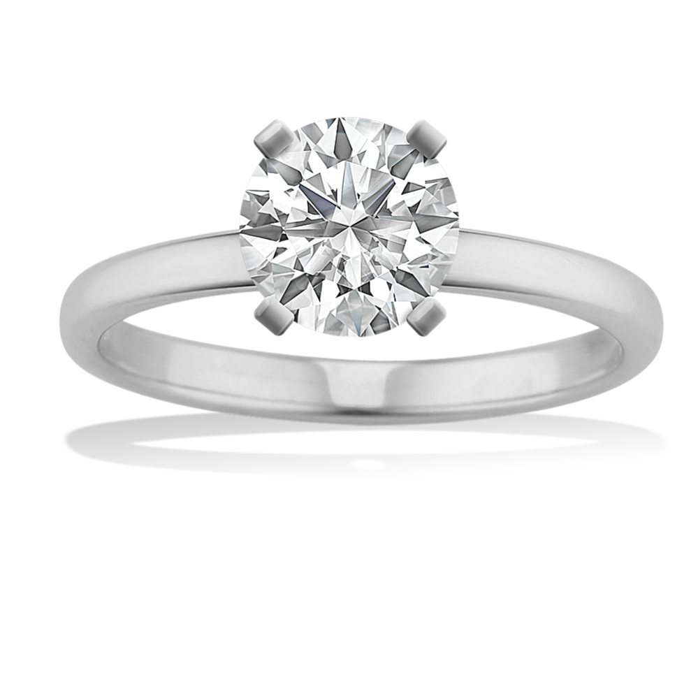 Timeless Solitaire Engagement Ring