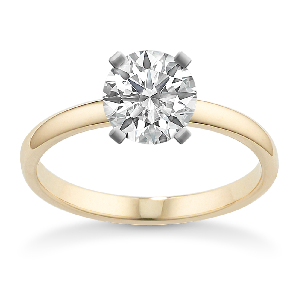 Timeless Solitaire Engagement Ring