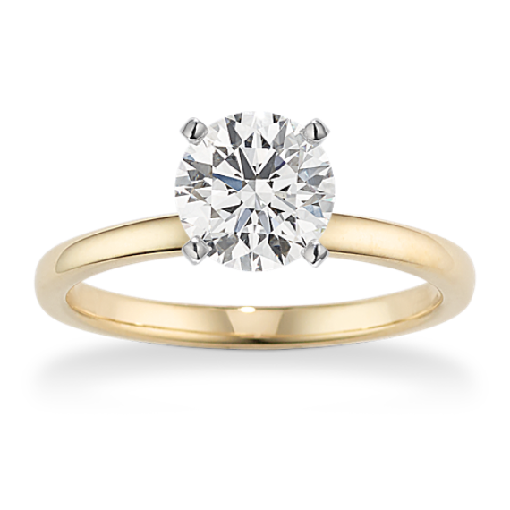 Timeless Solitaire Engagement Ring