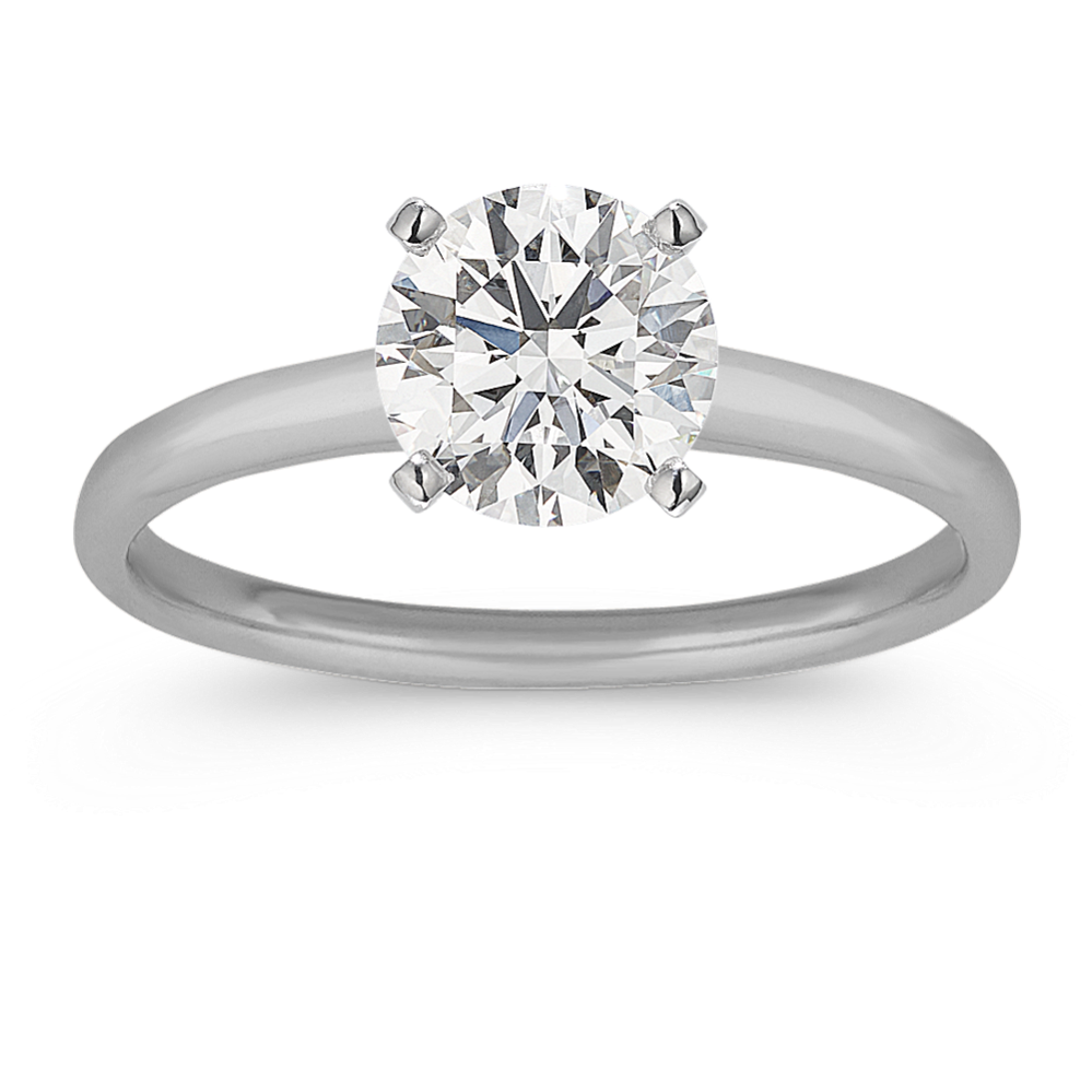 Luminary Solitaire Engagement Ring in Platinum