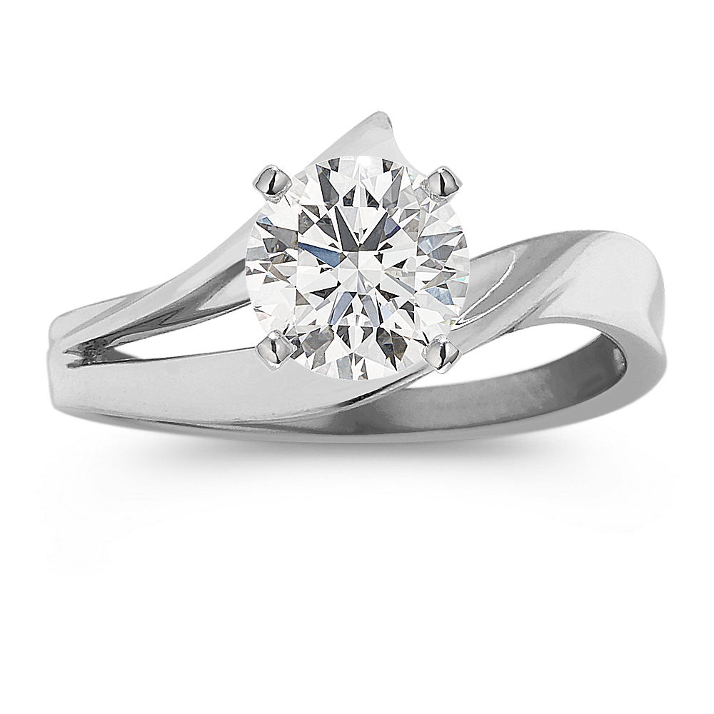 14k White Gold Ring Shane Co.