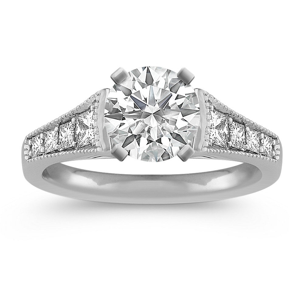 Shane co princess outlet cut engagement rings