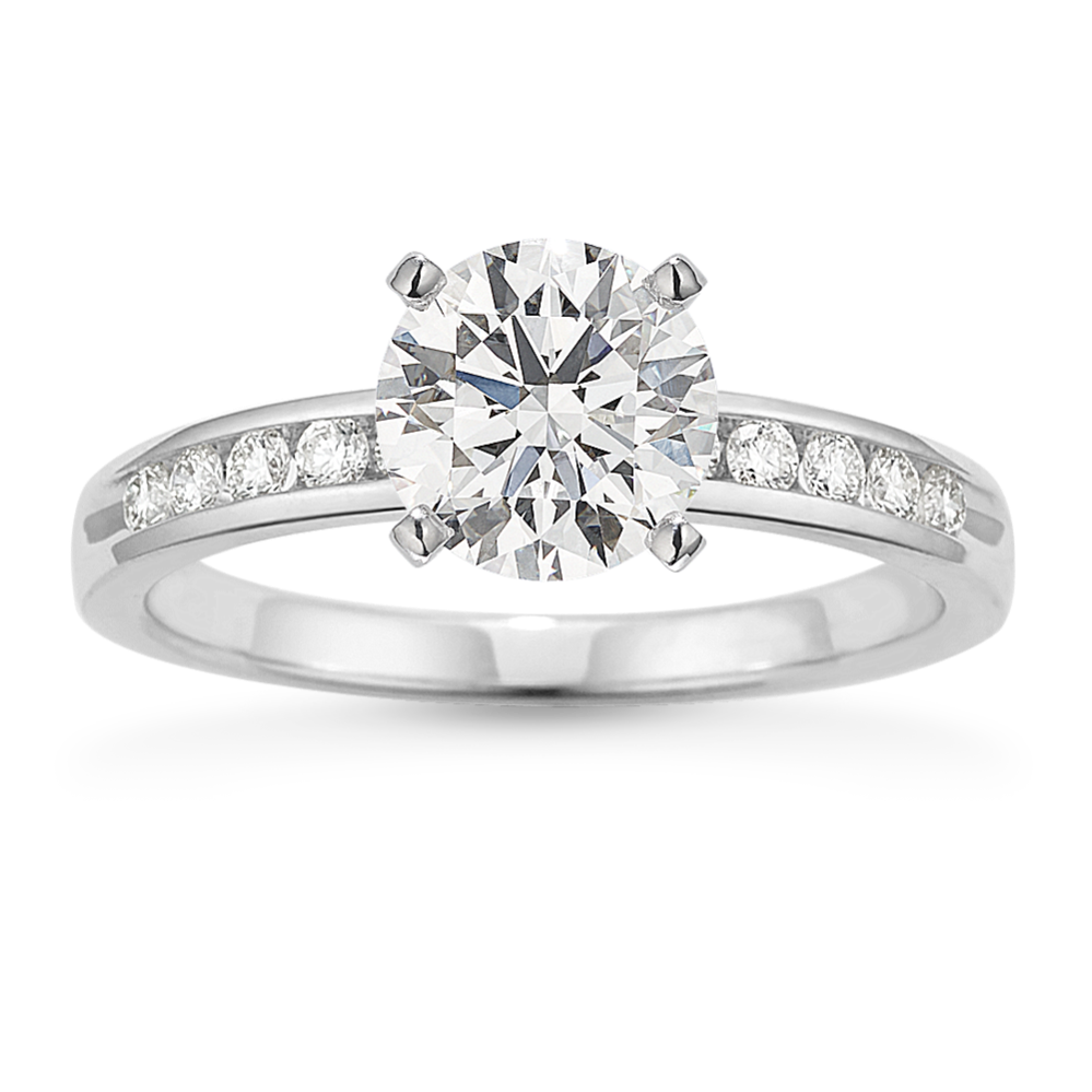 Avonlea Engagement Ring (0.15 tcw Diamond Accents)