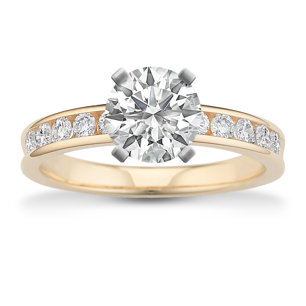Avonlea Engagement Ring (0.35 tcw Diamond Accents)
