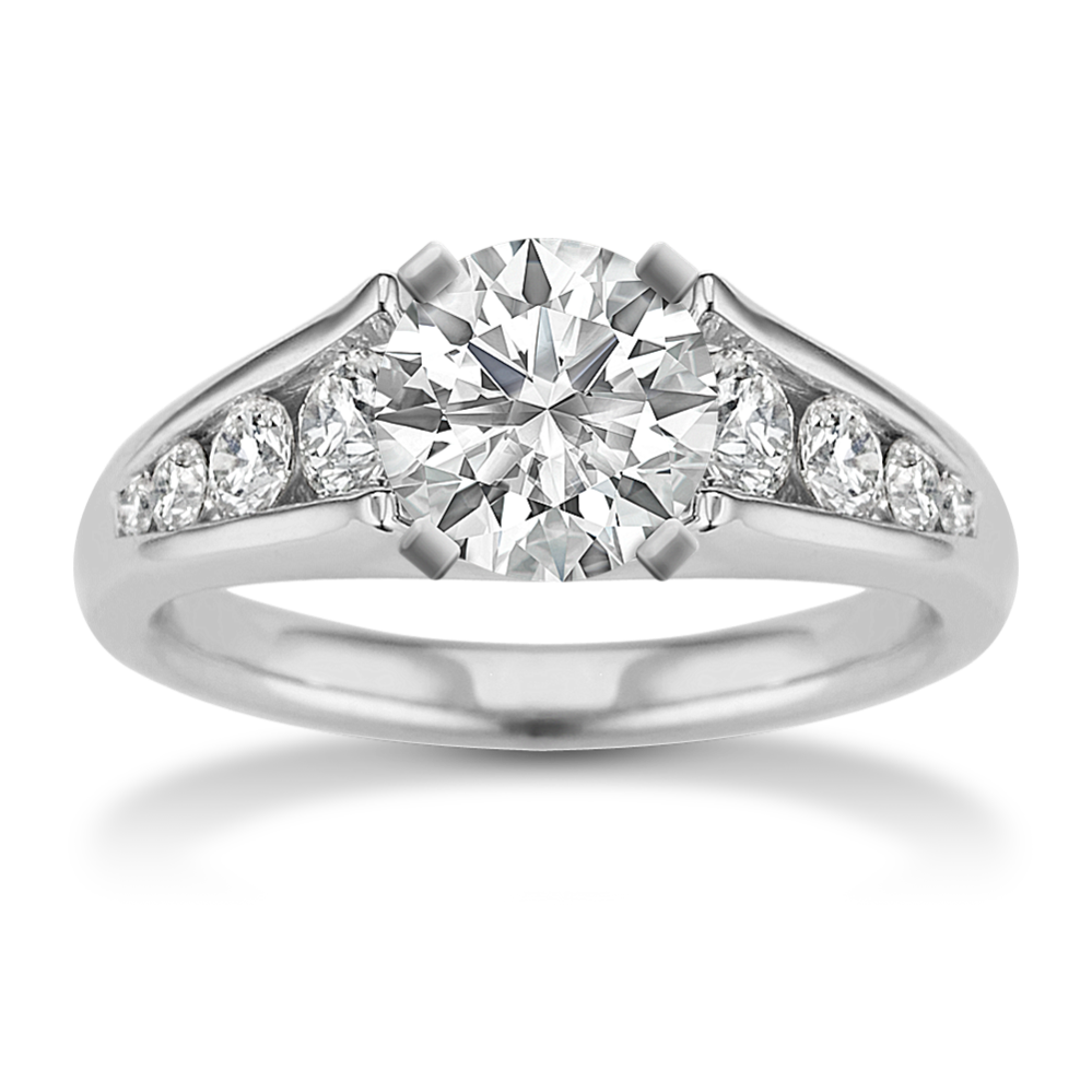 Avenue Engagement Ring (0.50 tcw Diamond Accents)
