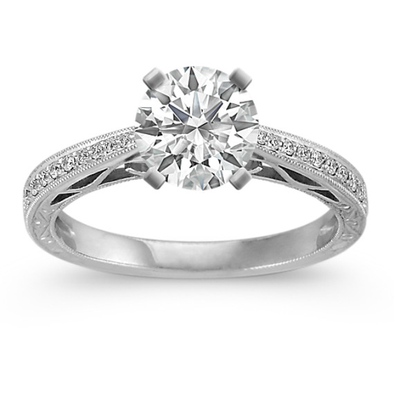 Agatha Vintage Diamond Engagement Ring