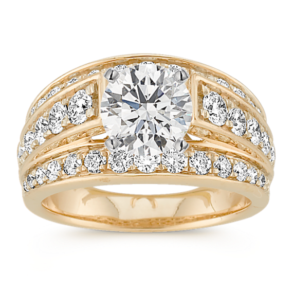 Shaina Triple Row Engagement Ring